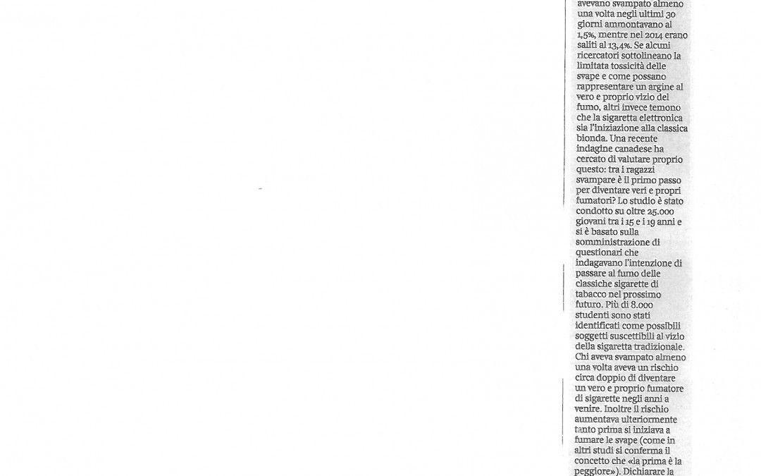 Il Corriere della Sera del 13 ottobre 2017