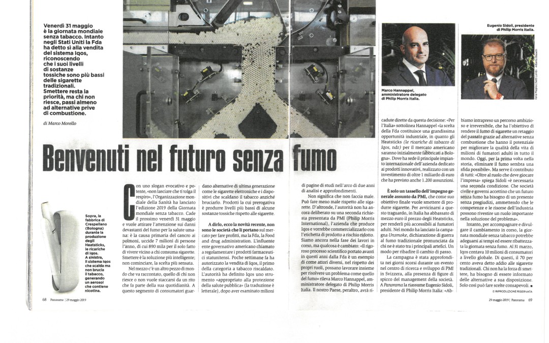 PANORAMA 29 maggio 2019