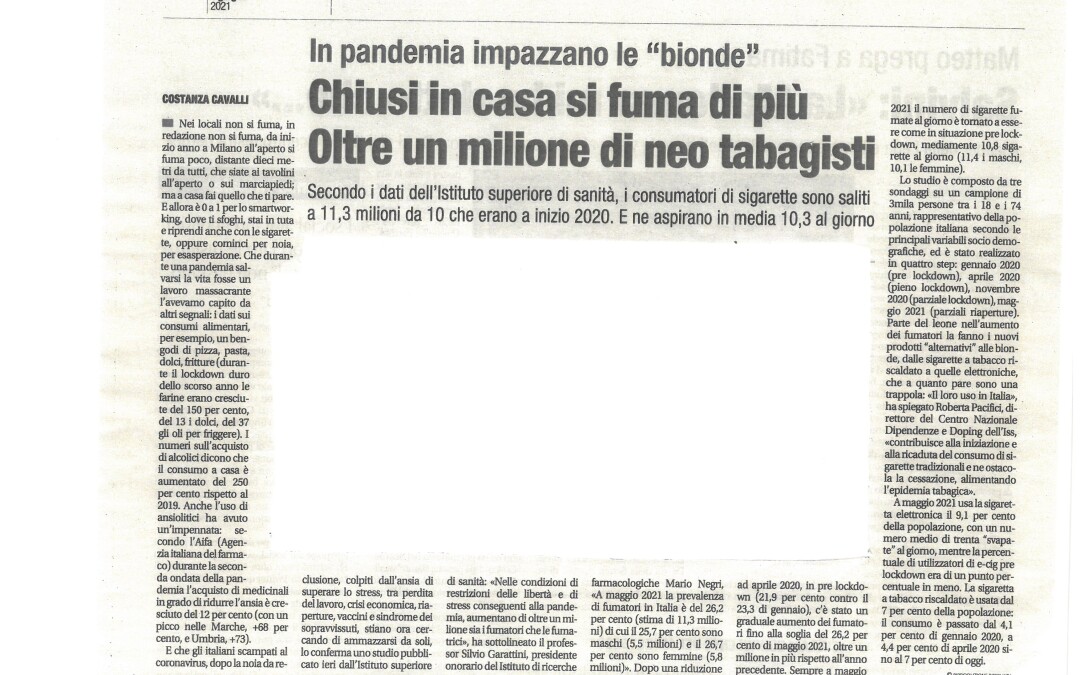 Libero di martedì 1 giugno 2021